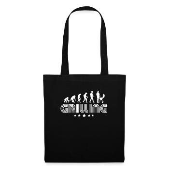 Evolution Of Grilling - Tote Bag - black - Front