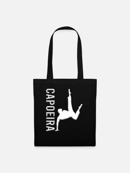 Capoeira Kampfsport - Stoffbeutel - Schwarz