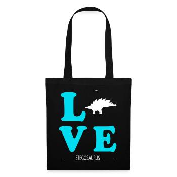 Stegosaurus - Tote Bag - black - Front
