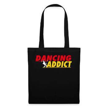 Dancing Addict - Stoffbeutel - Schwarz - Vorne