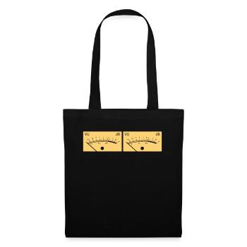 View VU Meter Volume - Tote Bag - black - Front
