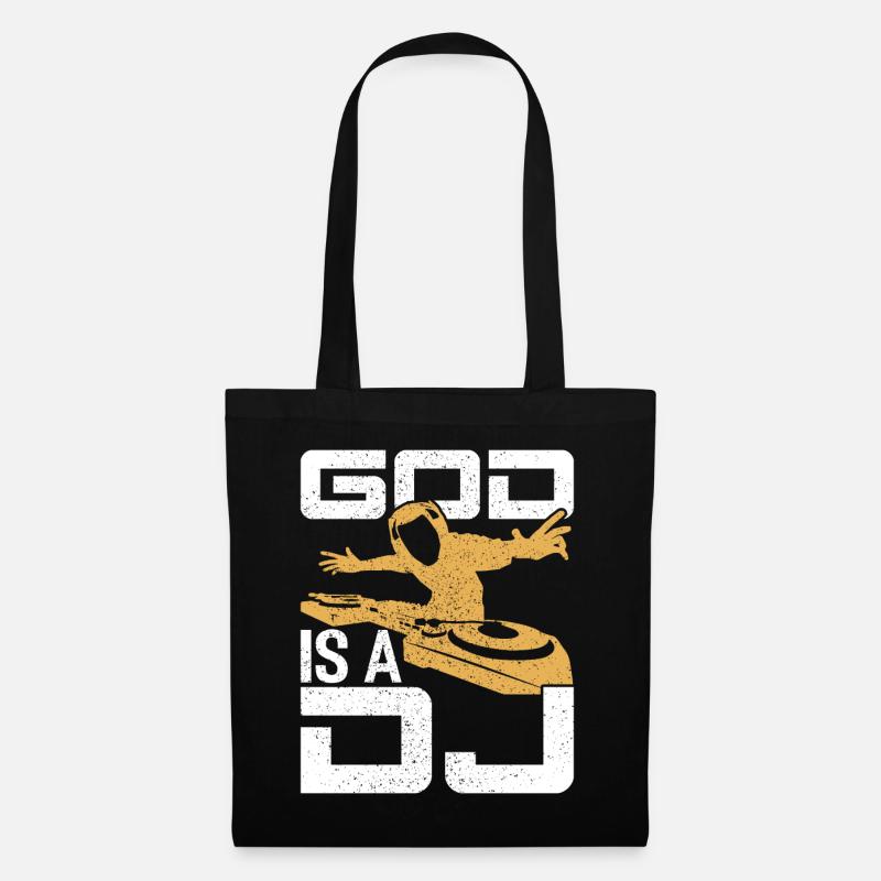 DJ - Stoffbeutel - Schwarz