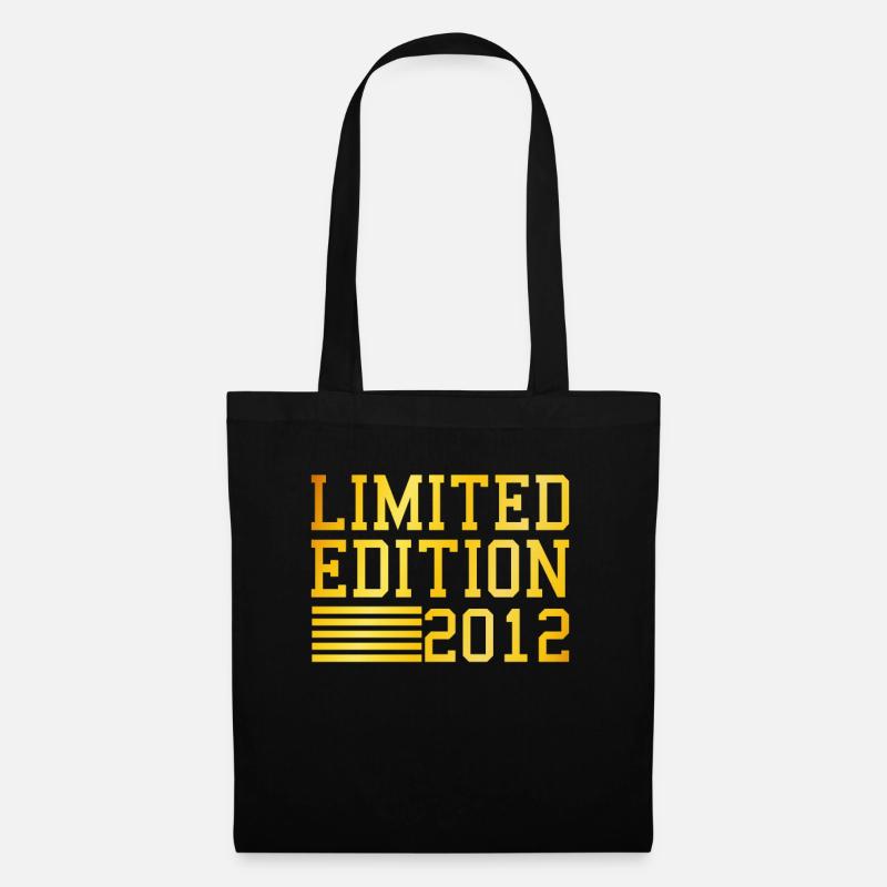 Geburtstag Limited Edition 2012 - Stoffbeutel - Schwarz