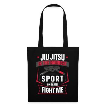 Jiu Jitsu Belt Ju-Jitsu Is The - Tote Bag - black - Front