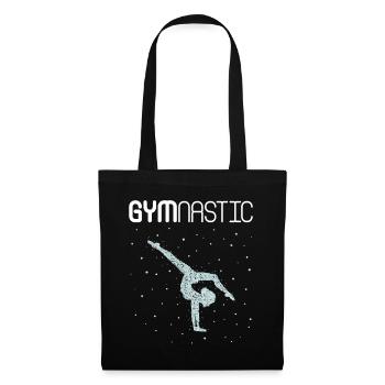 Handstand Gymnastics Gymnastics Floor gymnastics - Tote Bag - black - Front