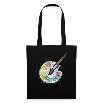Artists Drawing Painter Painter Painting - Tote Bag - black - Front