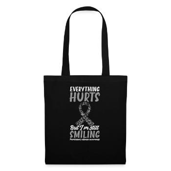 Parkinsons Awareness Everything Hurts - Tote Bag - black - Front