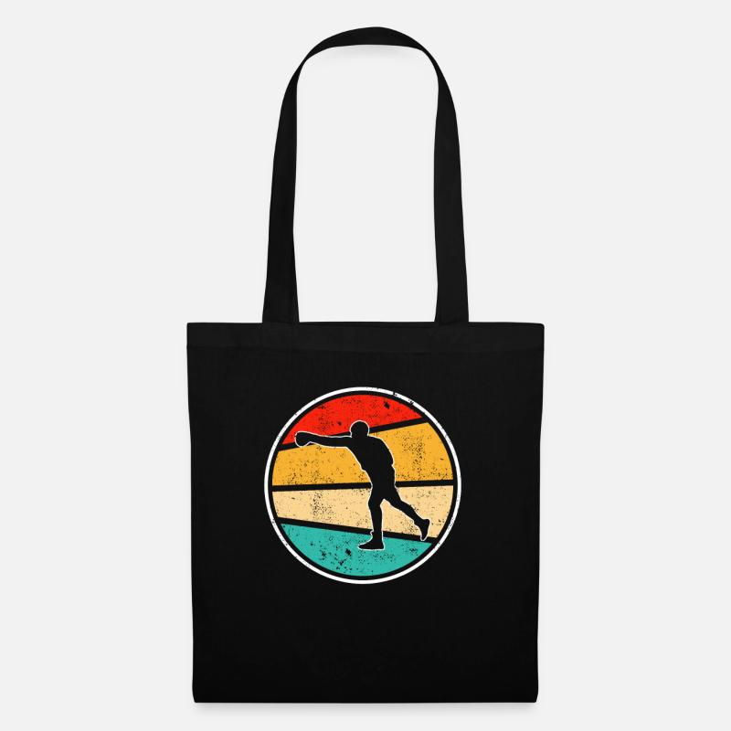 Boxen Retro Logo - Stoffbeutel - Schwarz