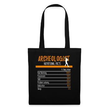 Archeologist Ingredients - Tote Bag - black - Front