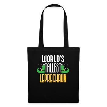 World's Largest Goblin Great Leprechaun Irish Irish - Tote Bag - black - Front