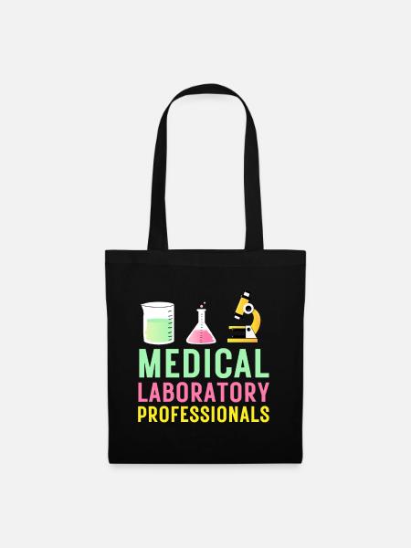 Med Labortechniker Medical Laboratory Professional - Stoffbeutel - Schwarz