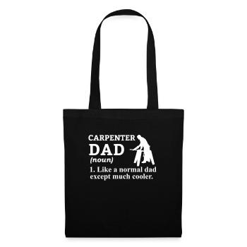 Charpentier Charpentier Menuiserie Charpentier - Sac en tissu - noir - Devant