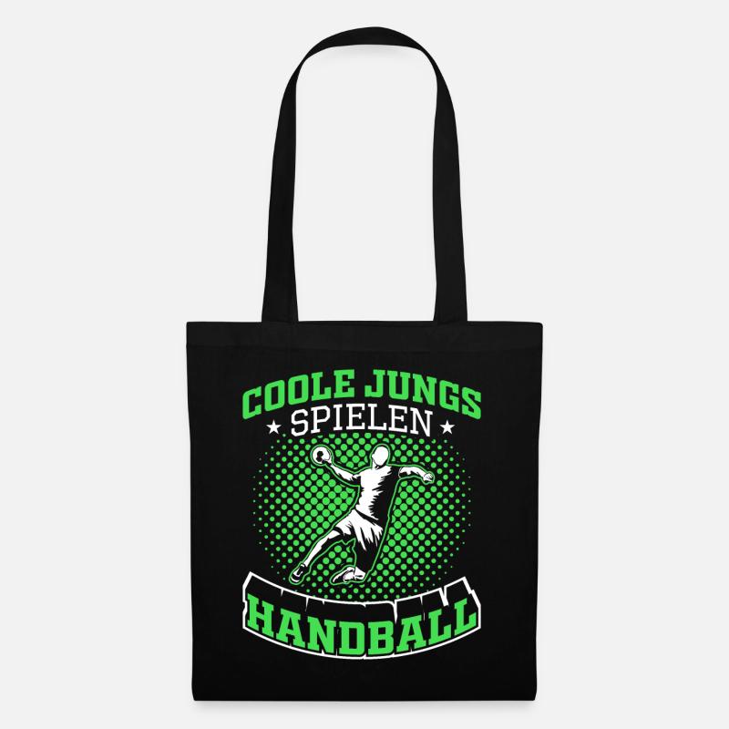 Handball Jungs - Stoffbeutel - Schwarz