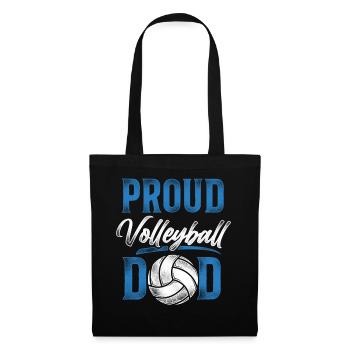 Volleyball Player Team Dad Father - Tote Bag - black - Front