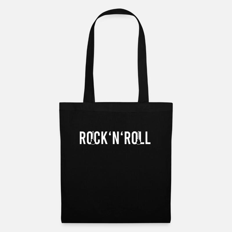 Rock n Roll - Stoffbeutel - Schwarz