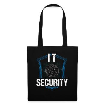 It Security Hack Hacker Hacking Cybersecurity - Tote Bag - black - Front