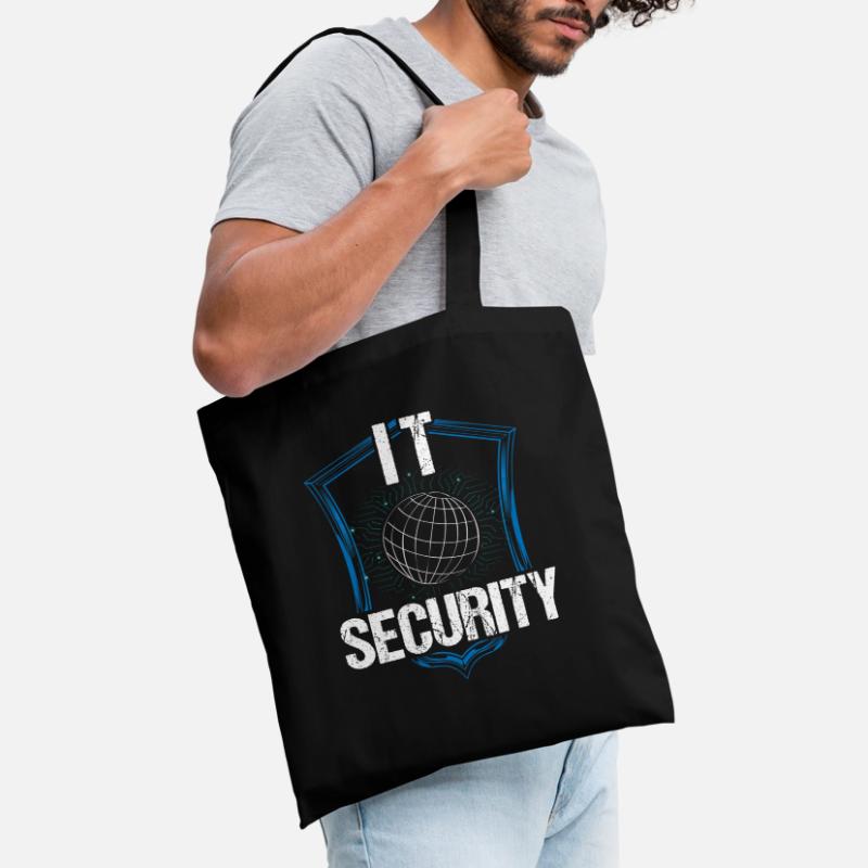 It Security Hack Hacker Hacking Cybersécurité Sac en tissu