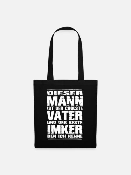 Imker - Stoffbeutel - Schwarz