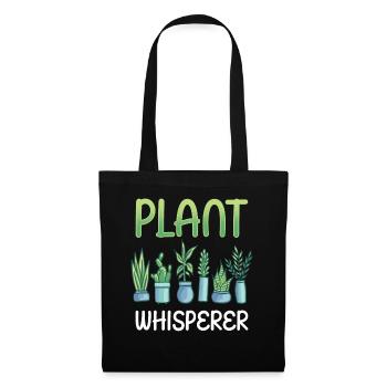 Plants Whisperer Garden Plant Gardener - Tote Bag - black - Front