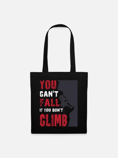 Grimper - Sac en tissu - noir