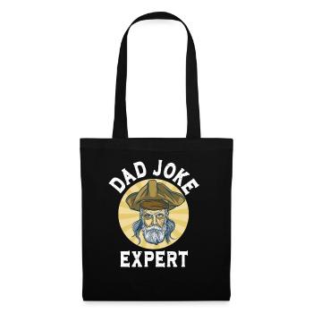 Dad Joke Papa Joke Jokes Father - Tote Bag - black - Front