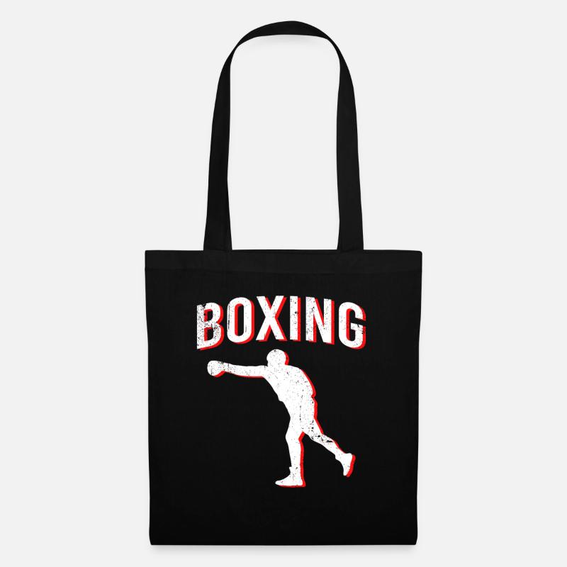 Boxe boxe - Sac en tissu - noir