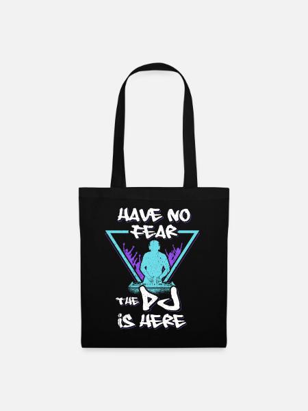 DJ - Stoffbeutel - Schwarz