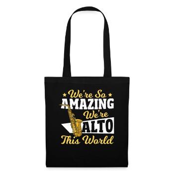 Nous sommes si incroyables que nous sommes Alto This World - Sac en tissu - noir - Devant