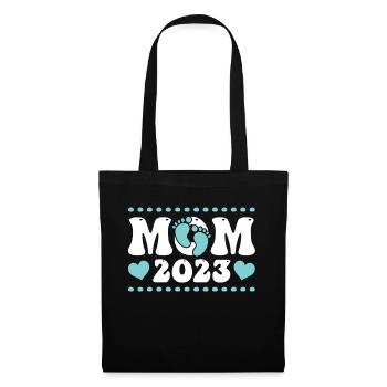 Mother Mom Est. 2023 Mom To Be - Tote Bag - black - Front