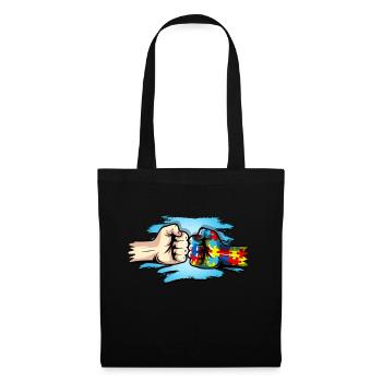 Autism Gift Autistic Asperger ADHD Autism - Tote Bag - black - Front