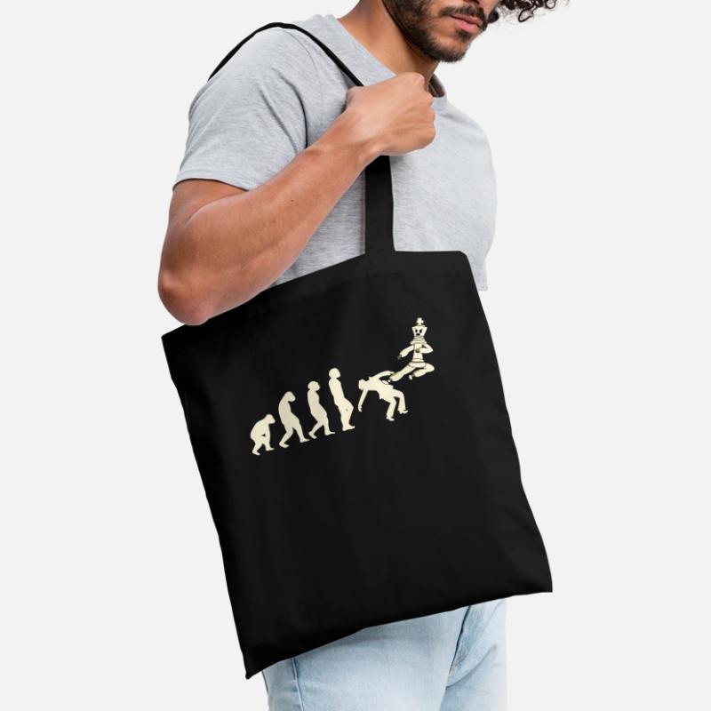 Chess Player Chess Game Chess Board Evolution Tote Bag