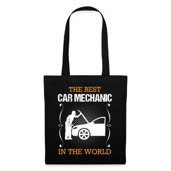 Vehicle construction mechanic Profession Vehicle construction Gift - Tote Bag - black - Front