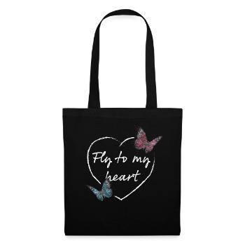 Butterfly Flower Shop Nursery - Tote Bag - black - Front