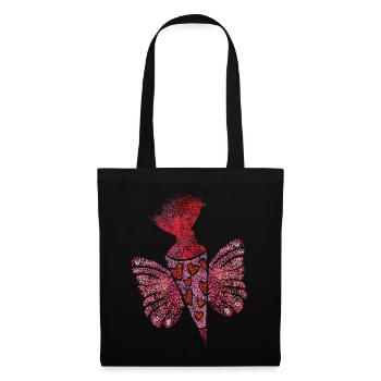 Scolarisation au cartable Élève de première année - Sac en tissu - noir - Devant