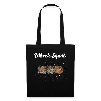 Wheek Squat Cochon d’Inde Cochon d’Inde - Sac en tissu - noir - Devant