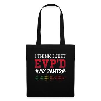 Ghost Hunter Ghost Hunt Ghost Paranormal Gift - Tote Bag - black - Front