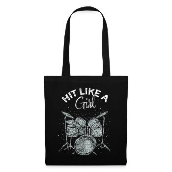 Batteur Drumsticks Drums - Sac en tissu - noir - Devant