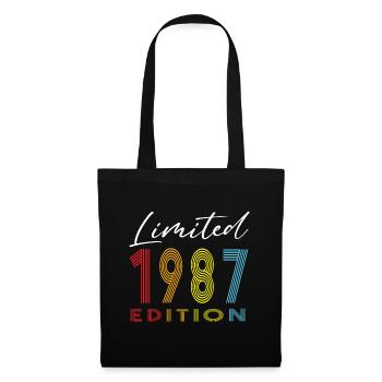 Édition limitée 1987 - Sac en tissu - noir - Devant