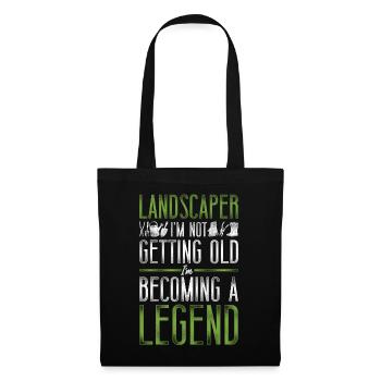 Paysagiste Aménagement Paysager - Sac en tissu - noir - Devant