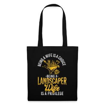 Landscaper Landscaping Landscape - Tote Bag - black - Front