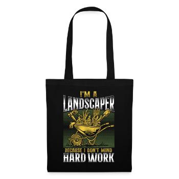 Landscaper Landscaping Landscape - Tote Bag - black - Front