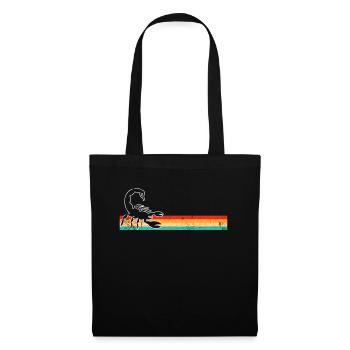 Scorpio Retro - Tote Bag - black - Front