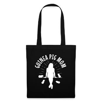 GUINEA PIG MOM - Stoffbeutel - Schwarz - Vorne