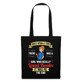 Book Girls Read Women Bookworm Librarian - Tote Bag - black - Front