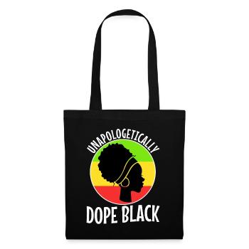 Noir sans excuse - Sac en tissu - noir - Devant