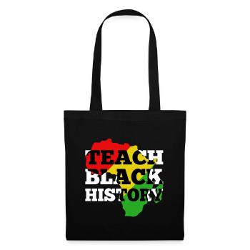 Teach Black History - Tote Bag - black - Front