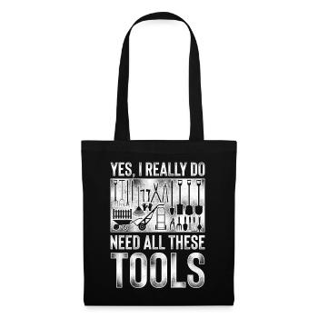 Paysagiste Aménagement Paysager - Sac en tissu - noir - Devant