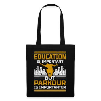 Parkour Free Running Traceur - Tote Bag - black - Front