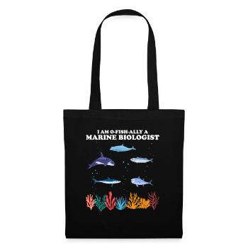 Official Marine Biologist Fish Marine Biology - Tote Bag - black - Front