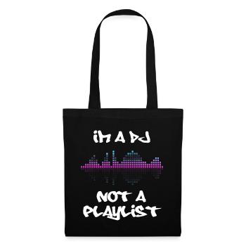 DISC JOCKEY - Tote Bag - black - Front
